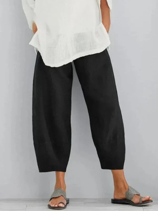 Women’s Comfortable Trousers Easy Relaxed Fit for Daily Wear