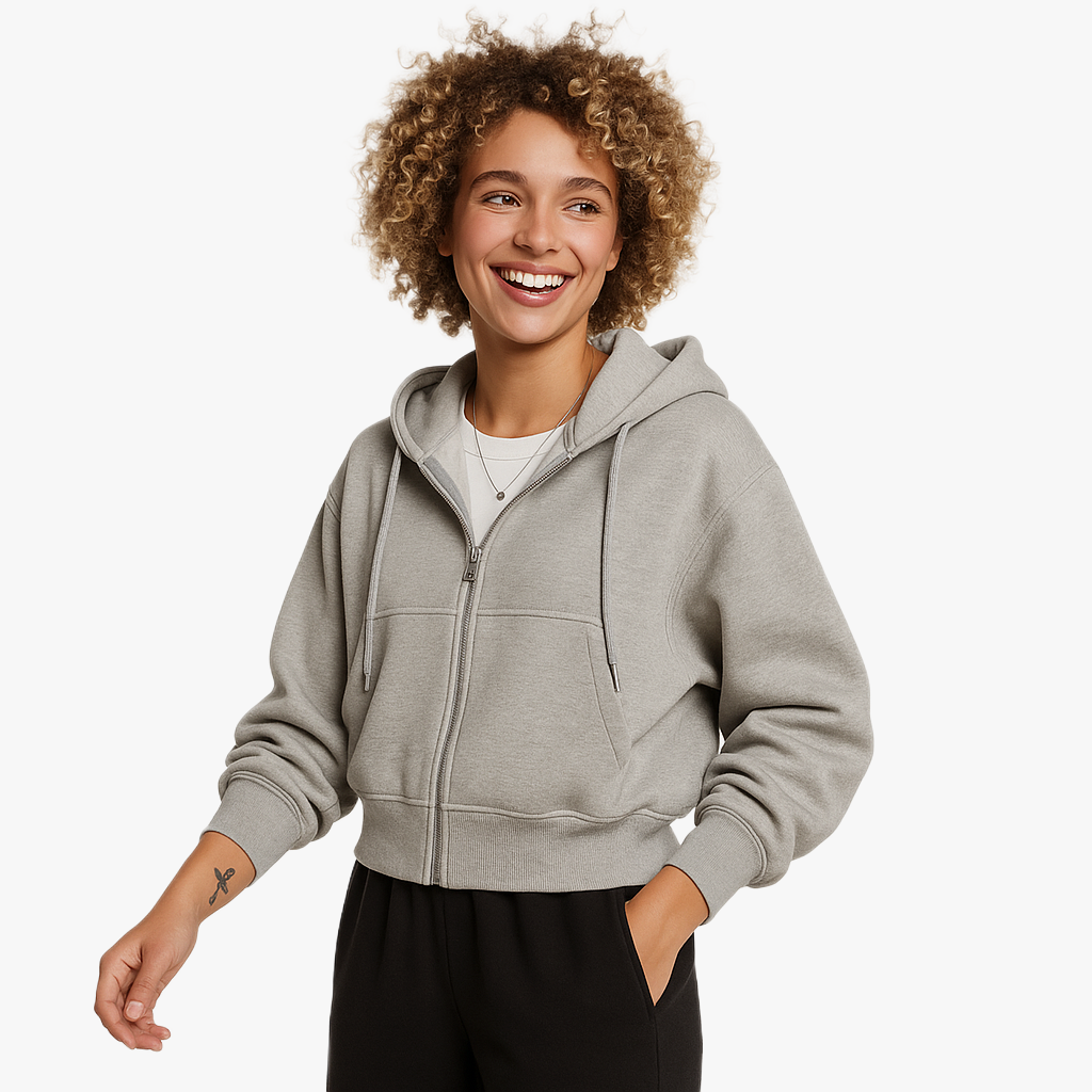Warm Women's Casual Hoodie for Winter Comfort