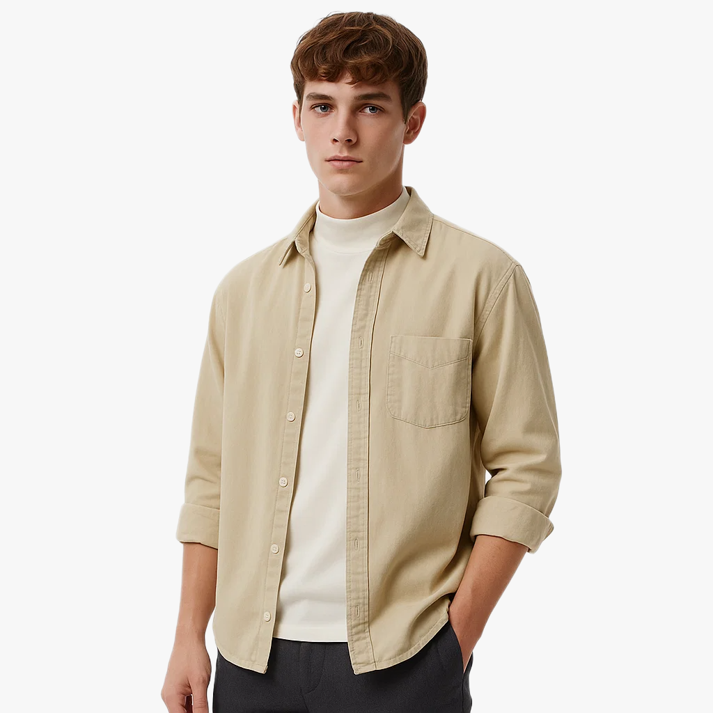 Casual Long Sleeve Shirt for Everyday Wear