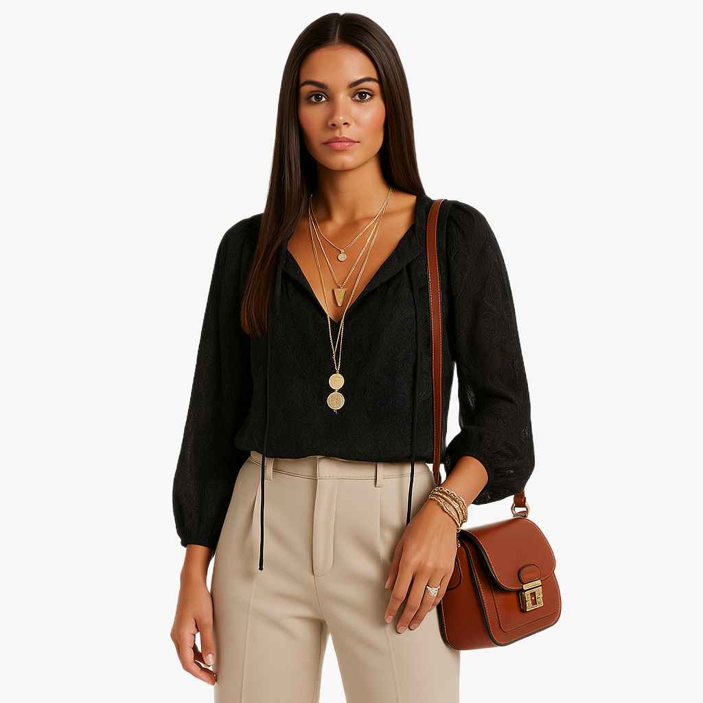 Chic Bohemian Women’s Summer Blouse