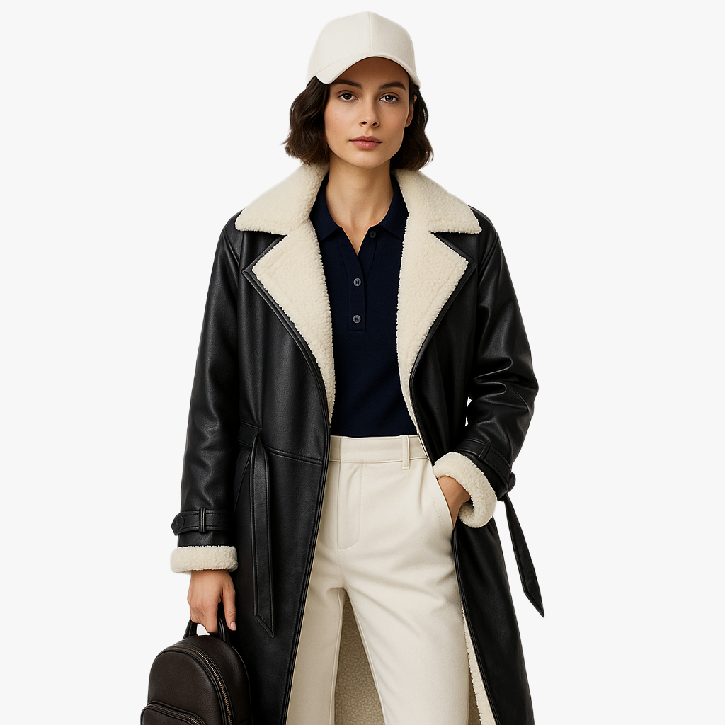 Elegant Long Women's Winter Coat