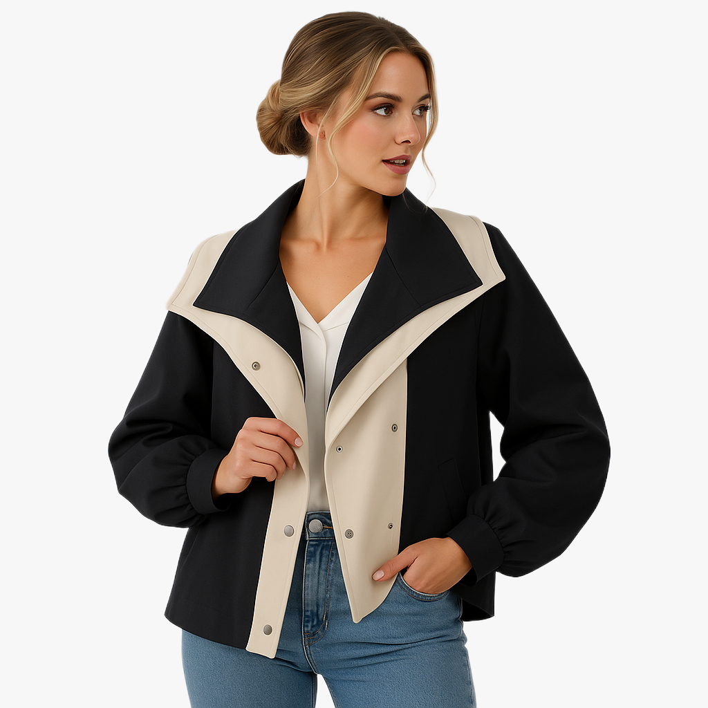 Stylish Women's Waterproof Rain Jacket