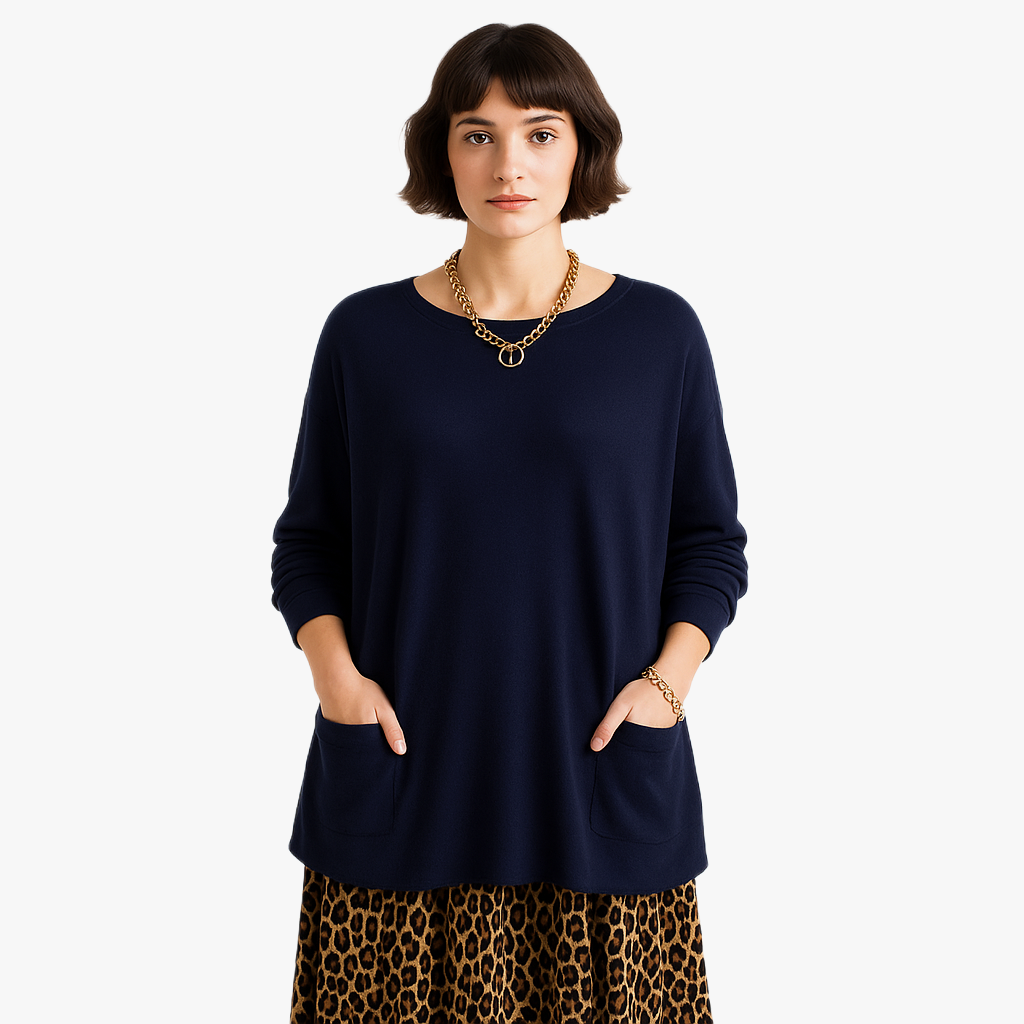 Chic Women's Casual Knit Jumper