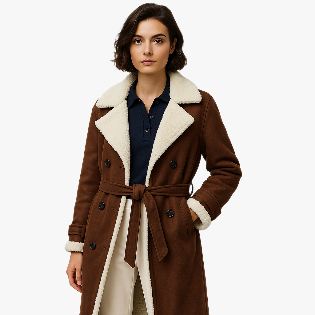 Elegant Long Women's Winter Coat