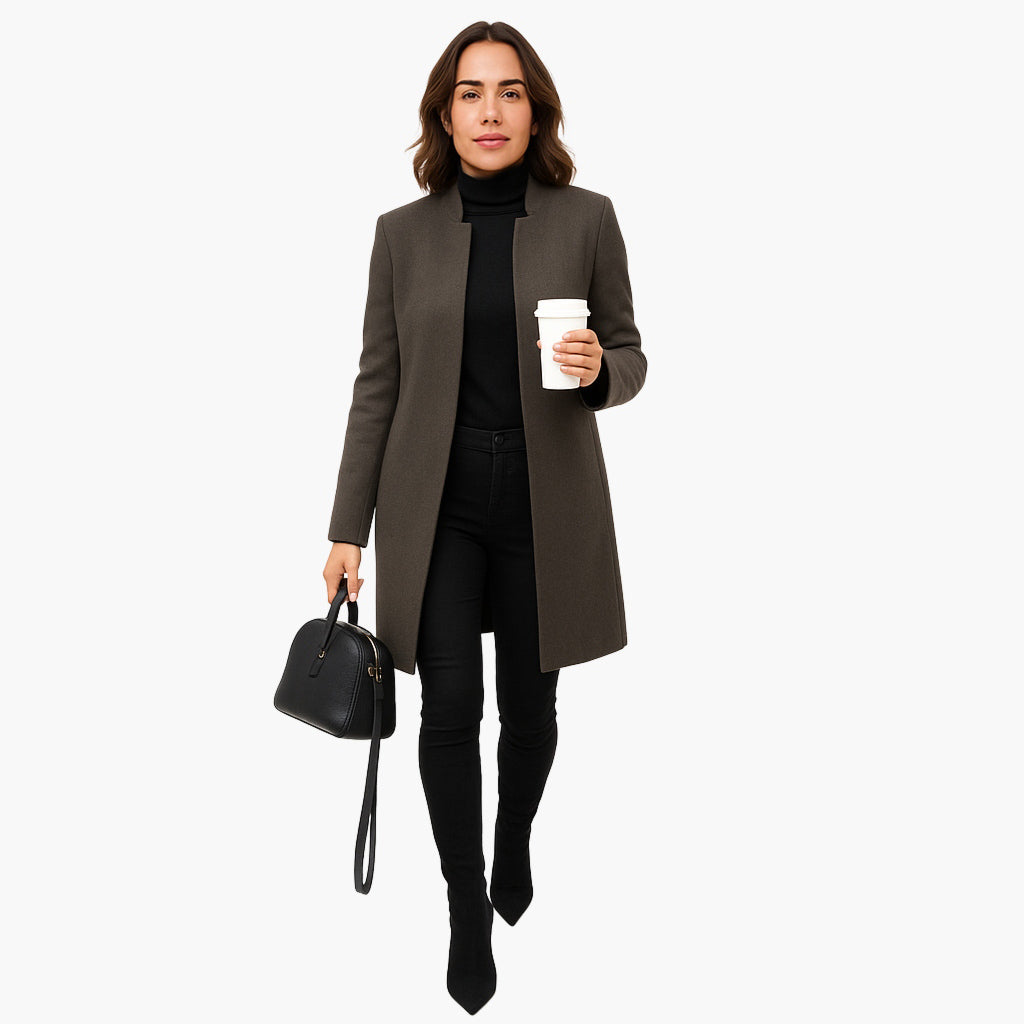 Chic Women's Winter Overcoat