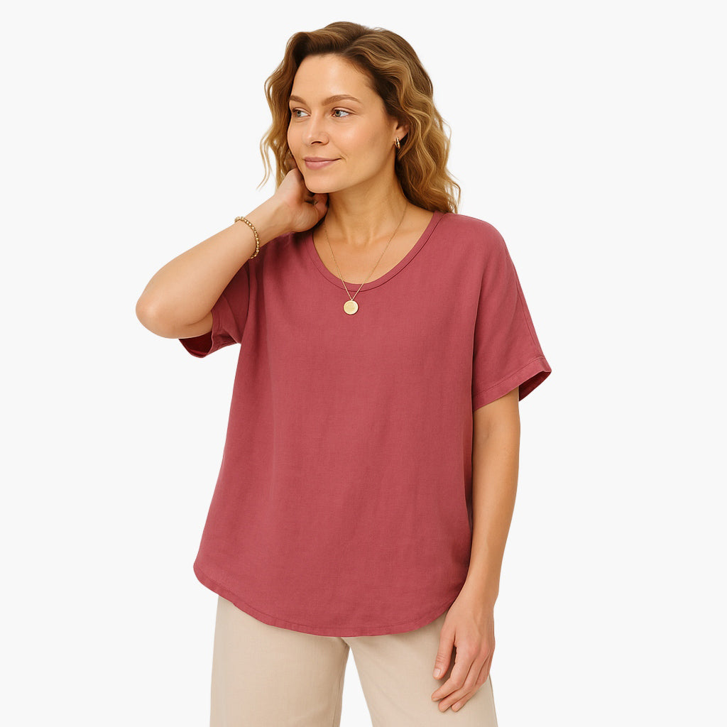 Effortless Summer Loose Women's Blouse