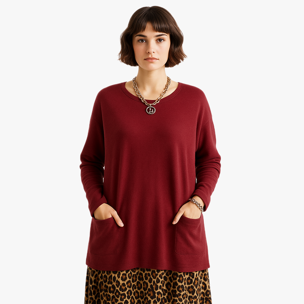 Chic Women's Casual Knit Jumper