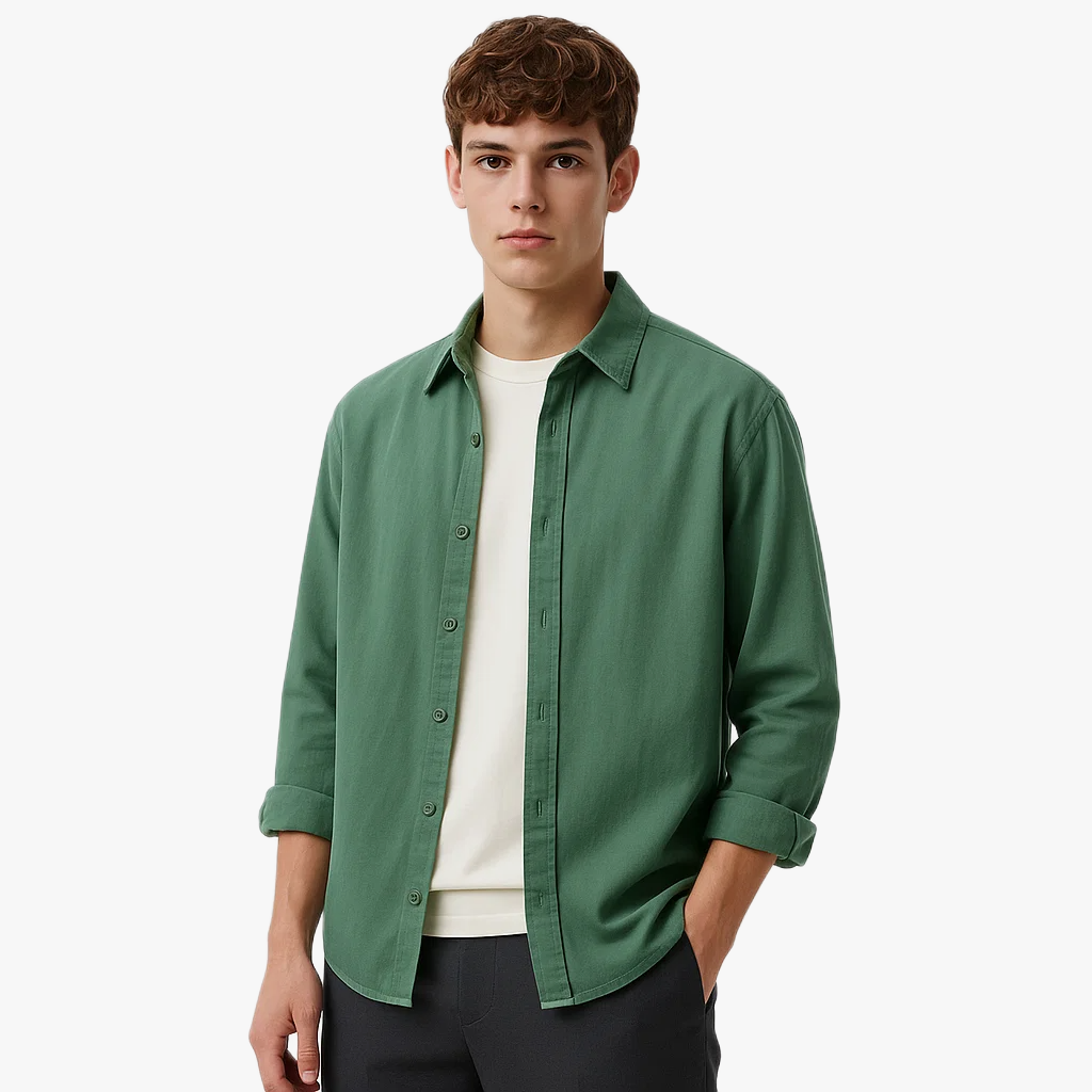 Casual Long Sleeve Shirt for Everyday Wear