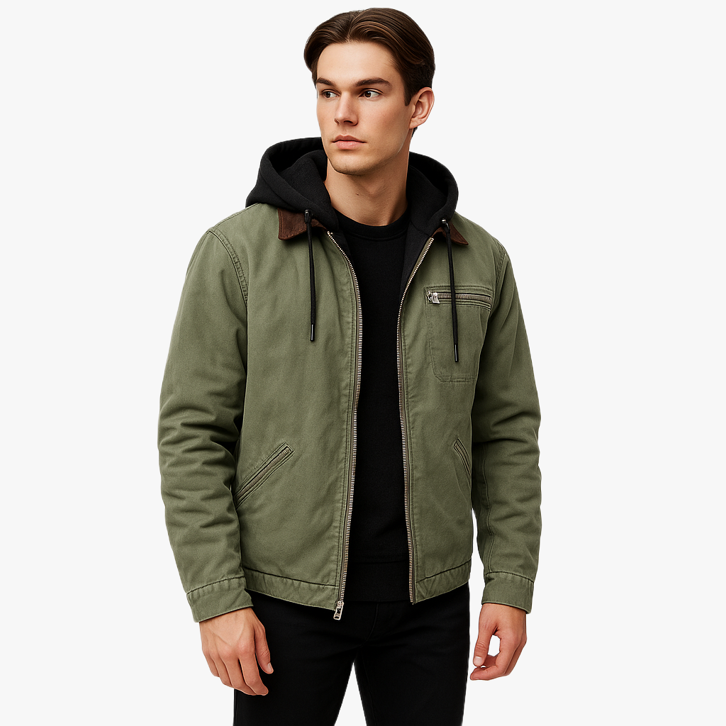 Winter Bomber Jacket for Men Stylish Warmth