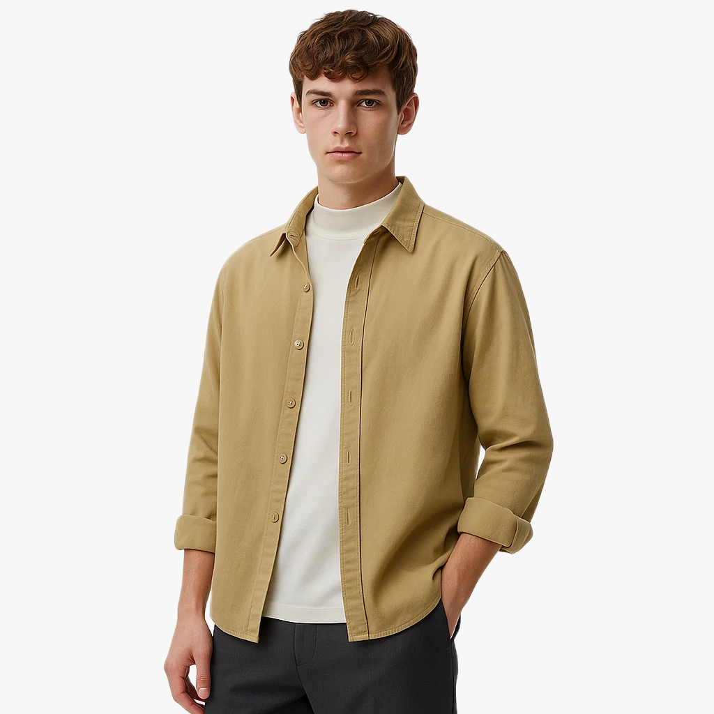 Casual Long Sleeve Shirt for Everyday Wear