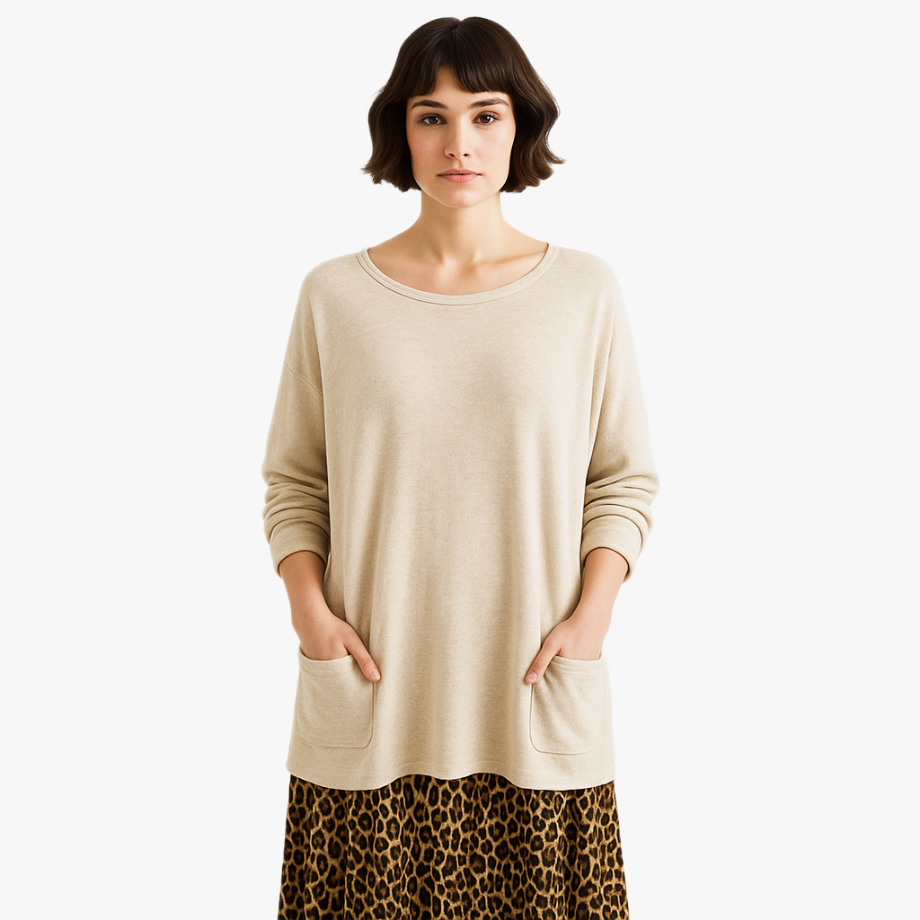 Chic Women's Casual Knit Jumper