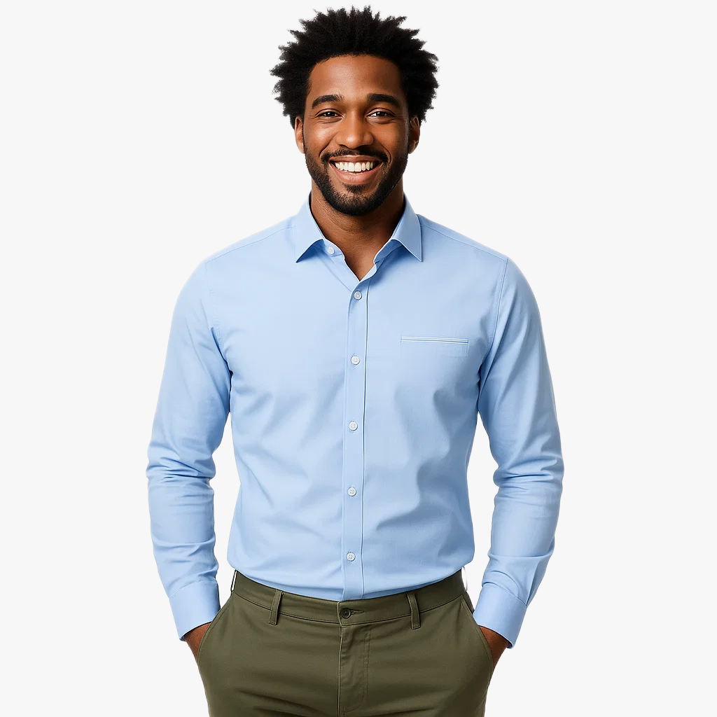 Stylish Slim Fit Long Sleeve Shirt for Men