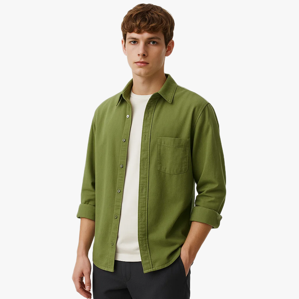 Casual Long Sleeve Shirt for Everyday Wear