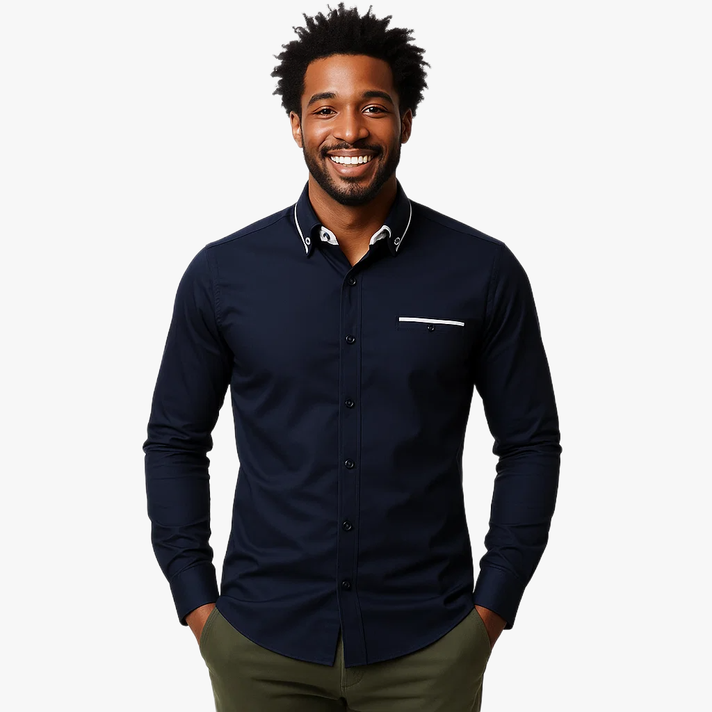 Stylish Slim Fit Long Sleeve Shirt for Men