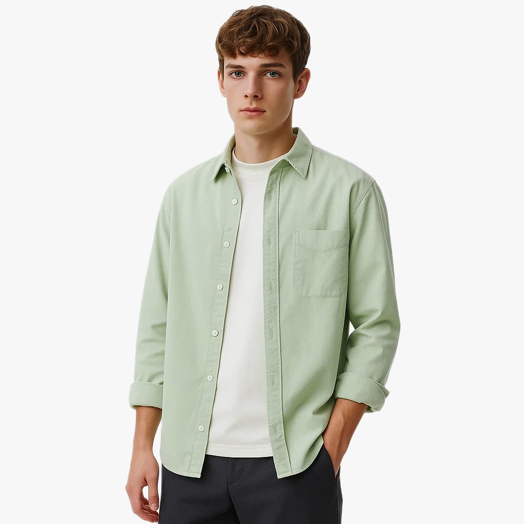 Casual Long Sleeve Shirt for Everyday Wear