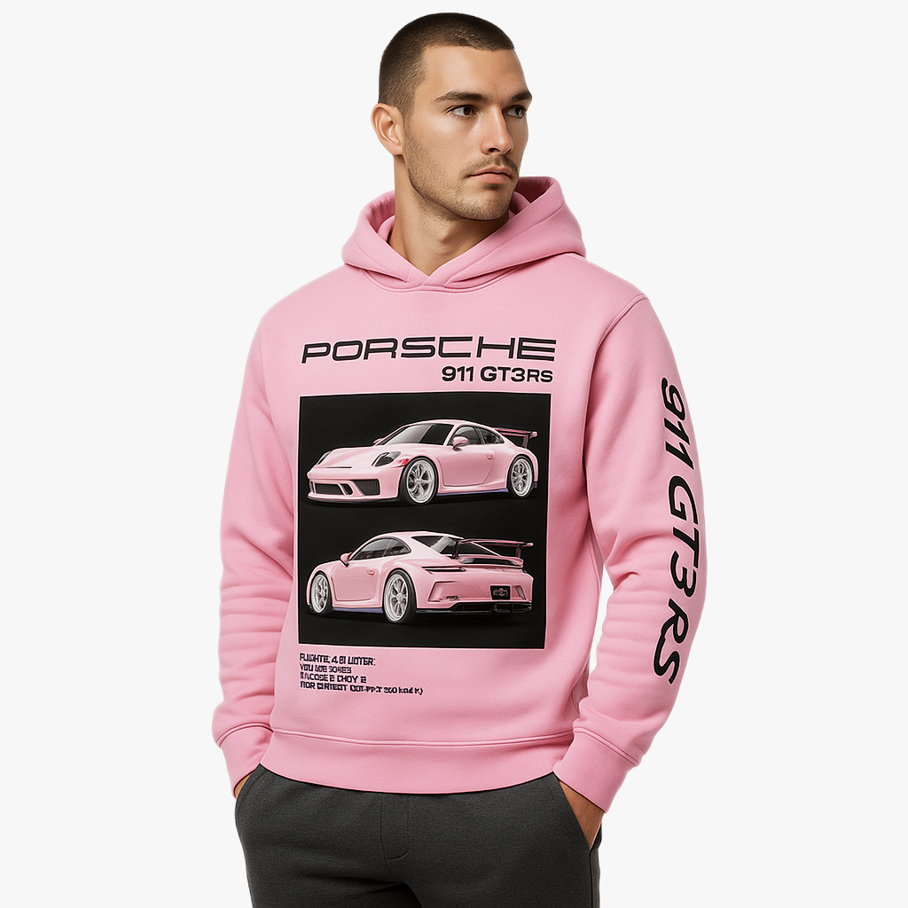 Casual Oversized Graphic Hoodie for Men