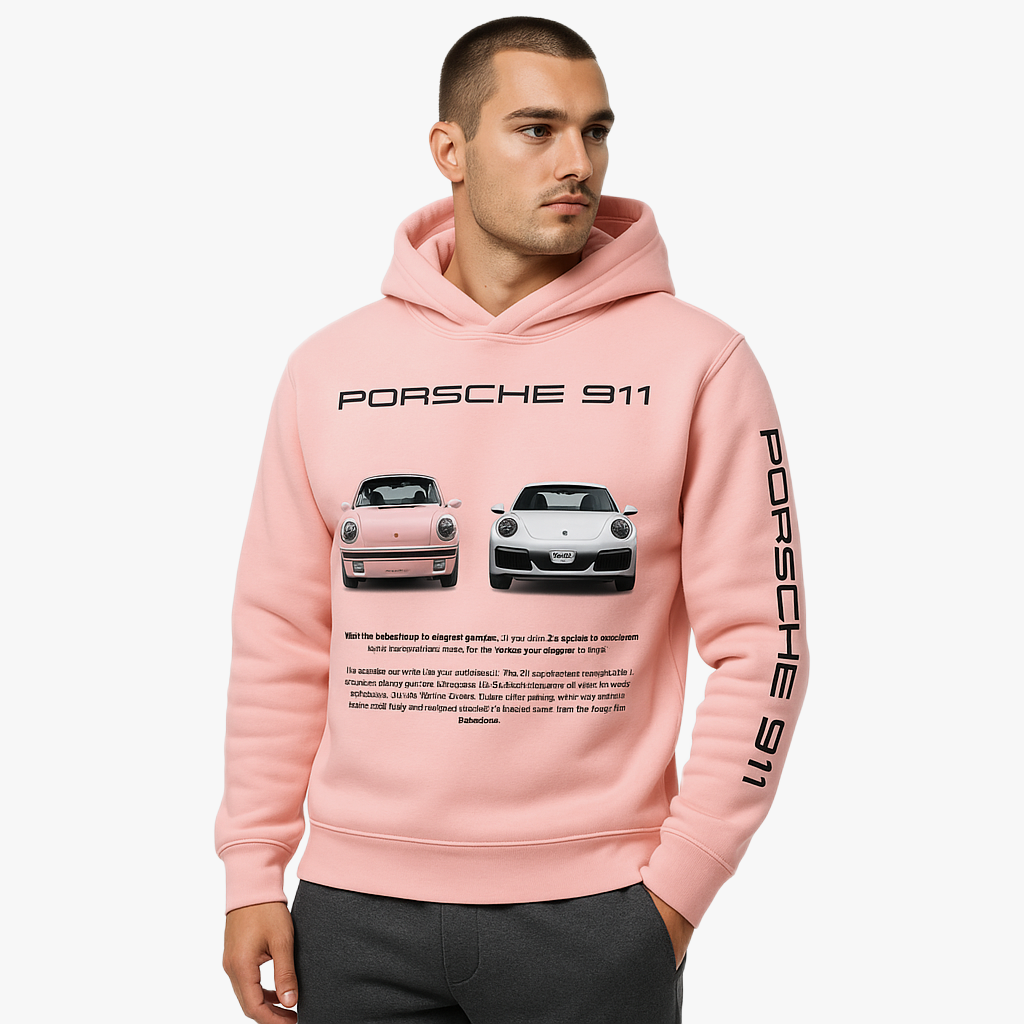 Casual Oversized Graphic Hoodie for Men