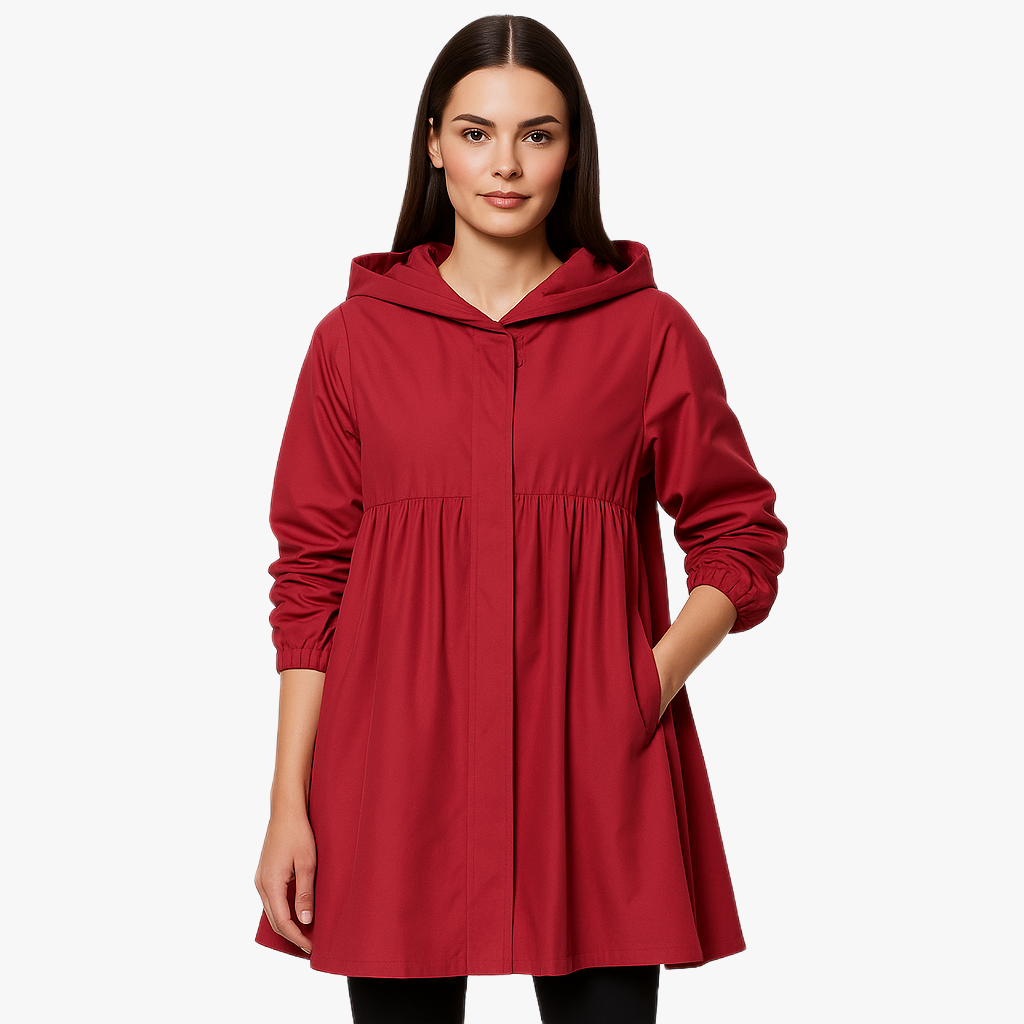 Stylish Waterproof Hooded Rain Jacket
