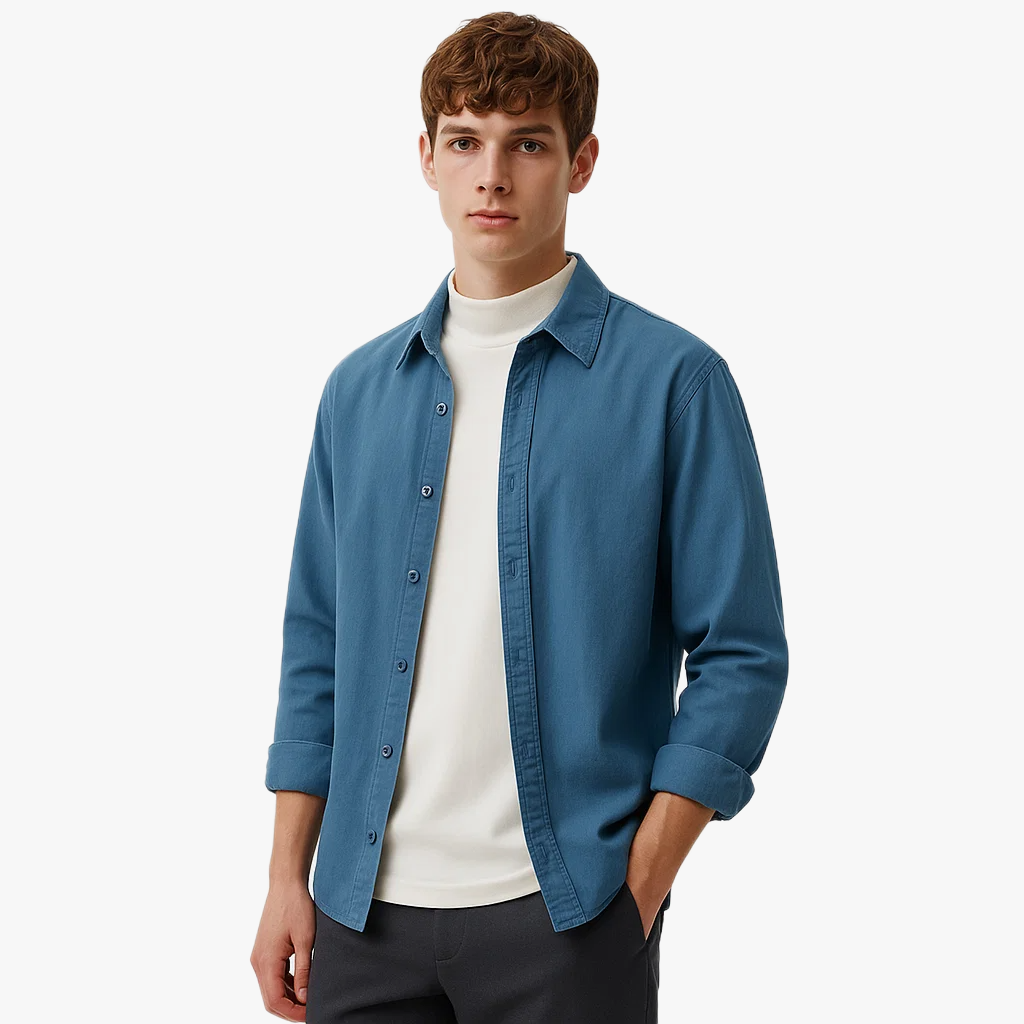 Casual Long Sleeve Shirt for Everyday Wear