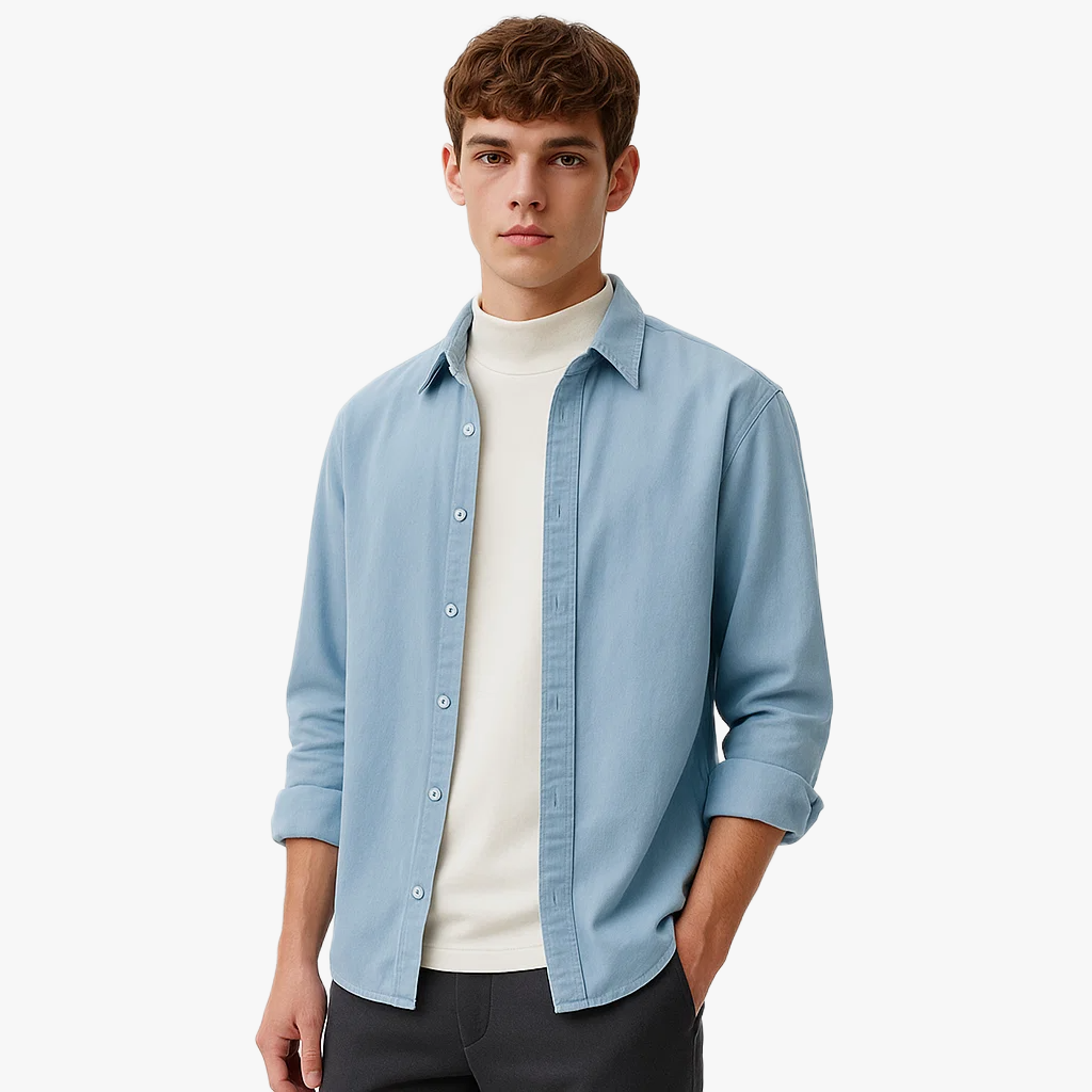Casual Long Sleeve Shirt for Everyday Wear