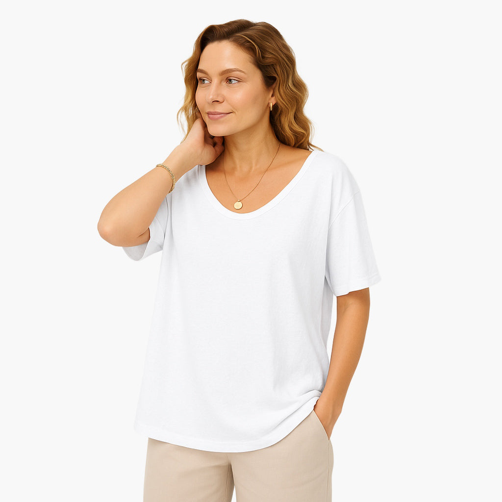 Effortless Summer Loose Women's Blouse