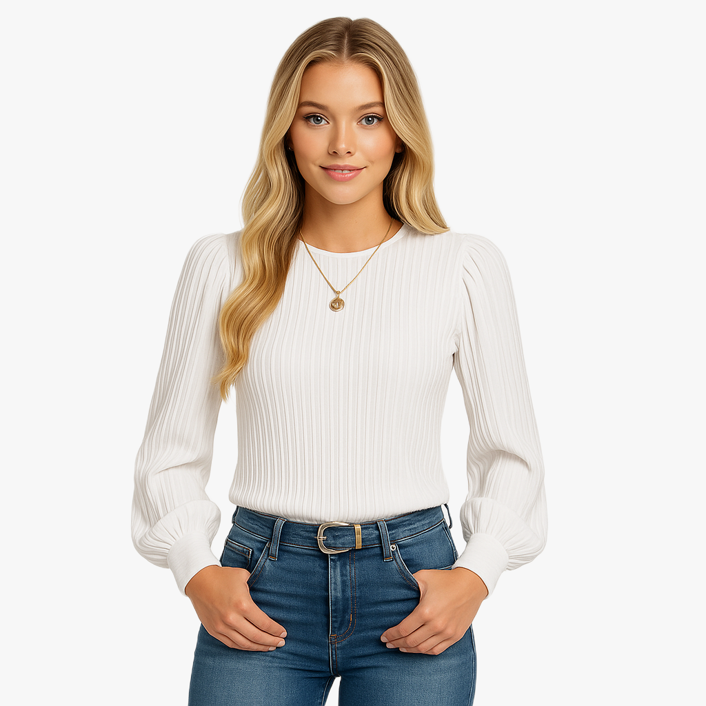 Chic Women's Long Sleeve Blouse for Effortless Style