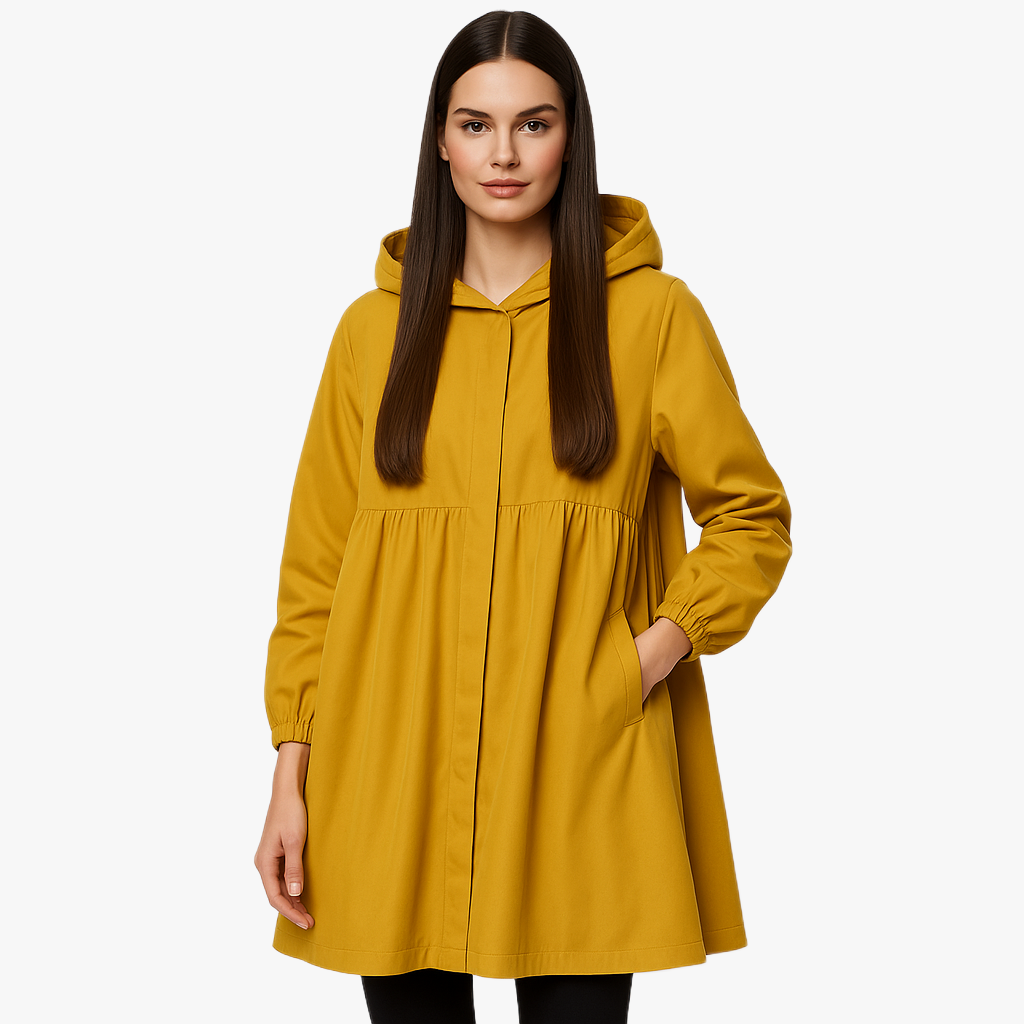 Stylish Waterproof Hooded Rain Jacket