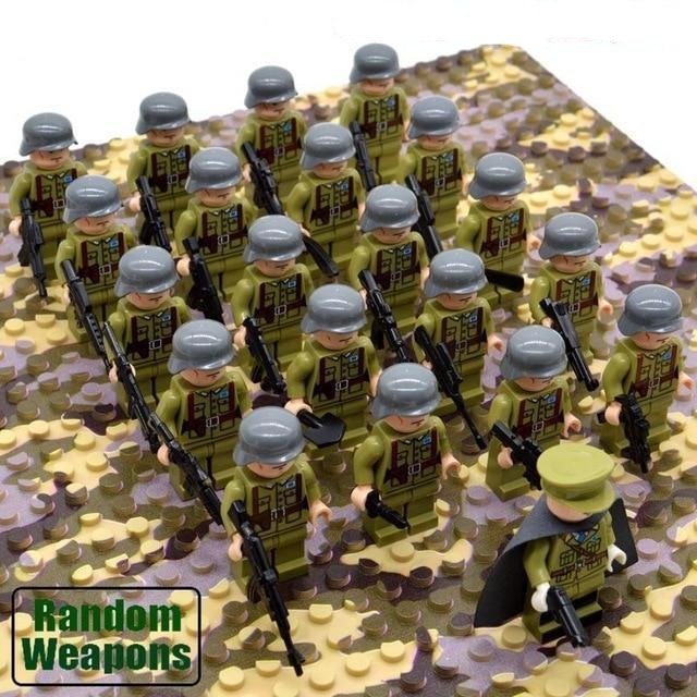 21pcs Army Soldier Building Block Set for Kids