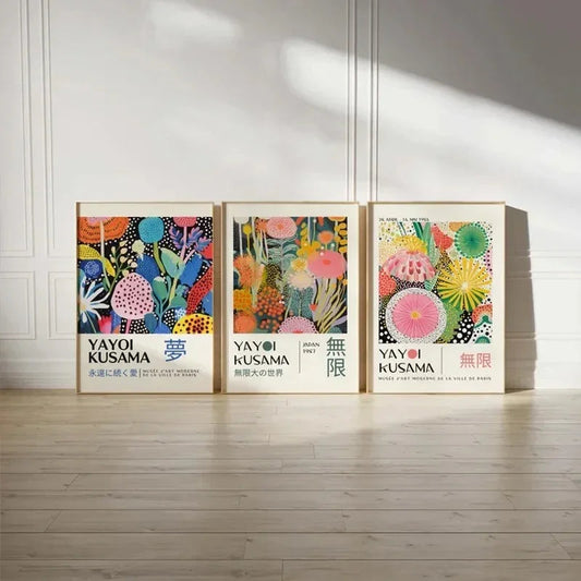 Vibrant Japanese‑Inspired Wall Art Decoration