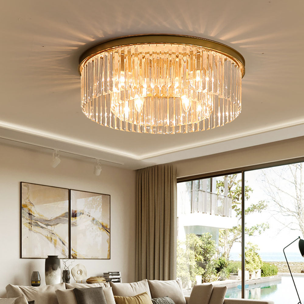 Flush Mount Ceiling Light Decorative Indoor Lighting for Home