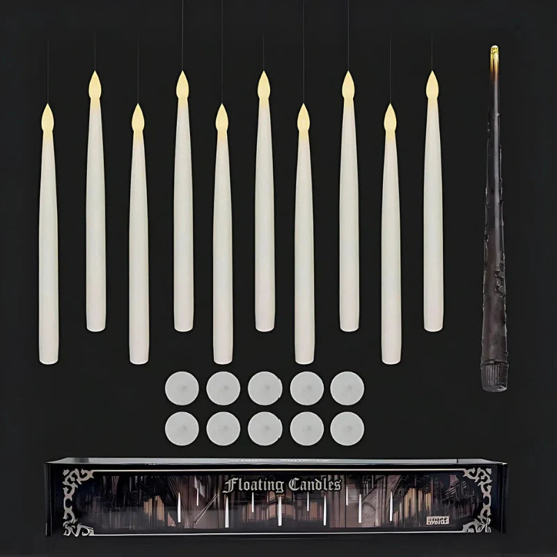 Enchanting Floating Candle Set Safe LED Ambient Lighting