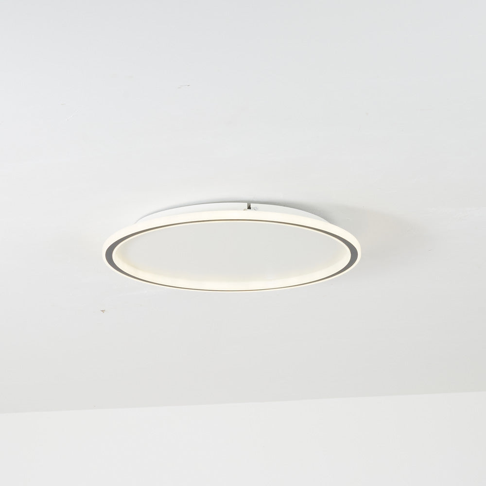 Modern LED Flush Ceiling Light  Round Design with Adjustable Brightness