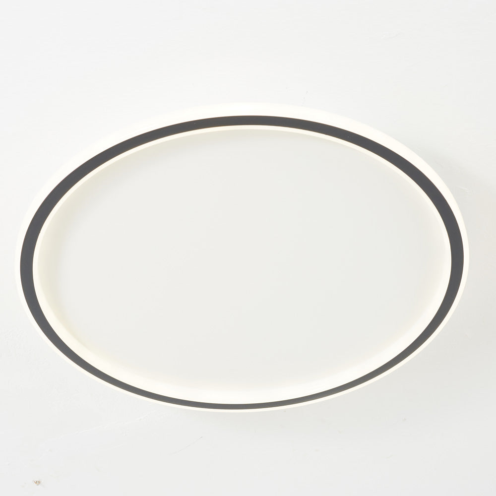 Modern LED Flush Ceiling Light  Round Design with Adjustable Brightness