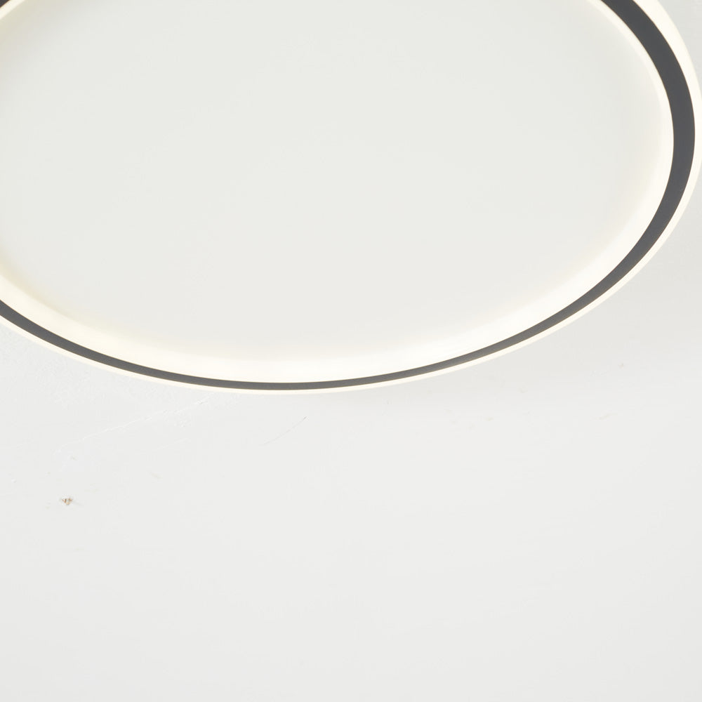 Modern LED Flush Ceiling Light  Round Design with Adjustable Brightness