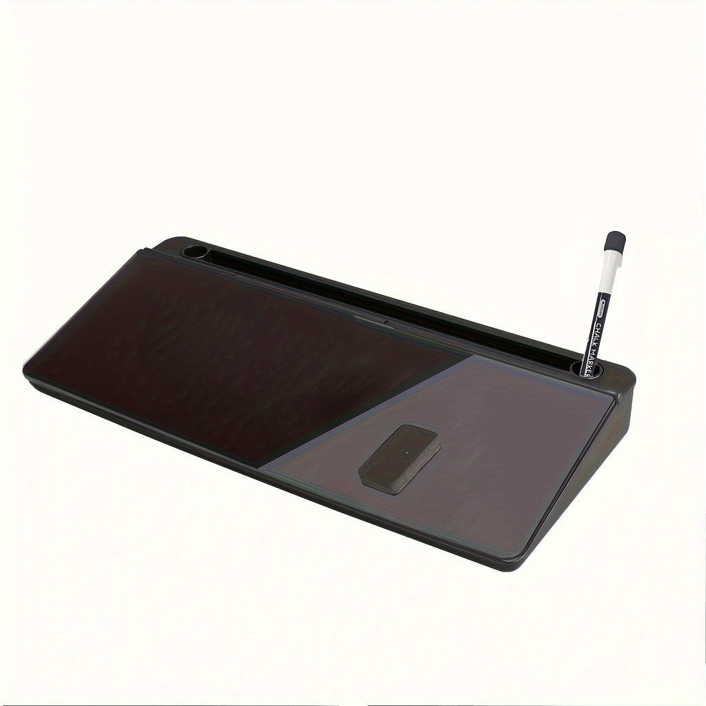 Plexiglass Whiteboard and Glass Dry Erase Board with Magnetic Desktop Organizer Marker