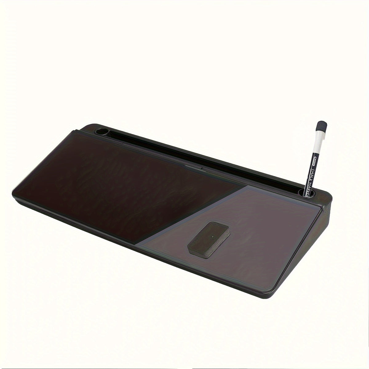 Plexiglass Whiteboard and Glass Dry Erase Board with Magnetic Desktop Organizer Marker
