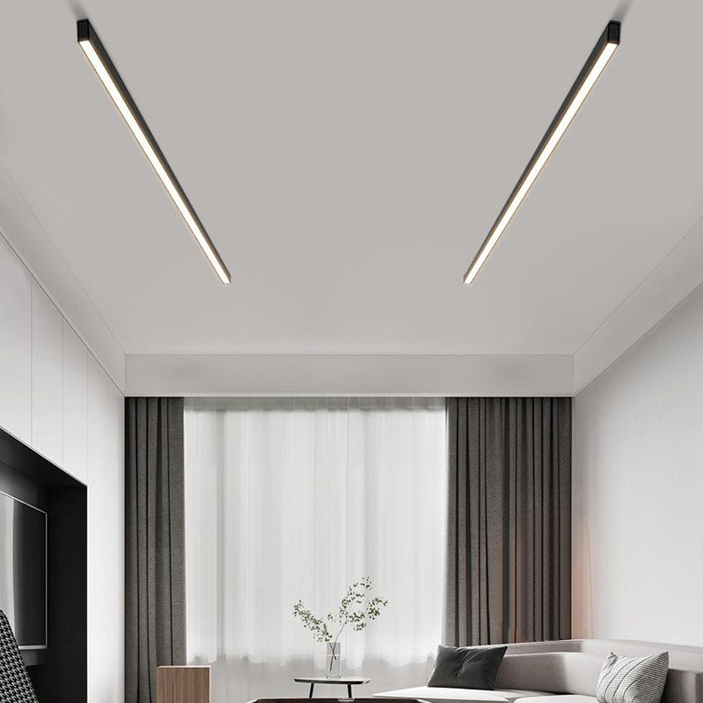 Linear LED Ceiling Light Modern Indoor Lighting Fixture