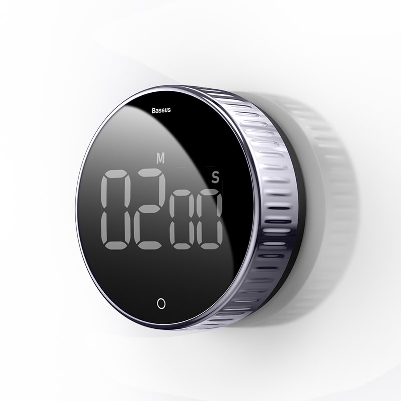 10 Minute Clock Timer with 30 Countdown Digital Kitchen with Magnetic Back and Rotating Bezel - Image 4