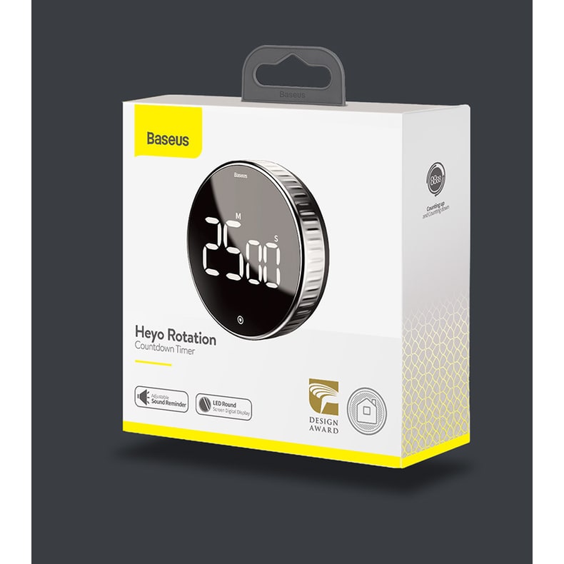 10 Minute Clock Timer with 30 Countdown Digital Kitchen with Magnetic Back and Rotating Bezel - Image 6
