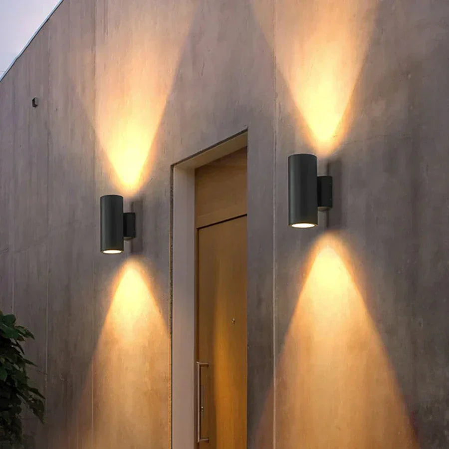 Outdoor Wall Light Contemporary LED Exterior Illumination