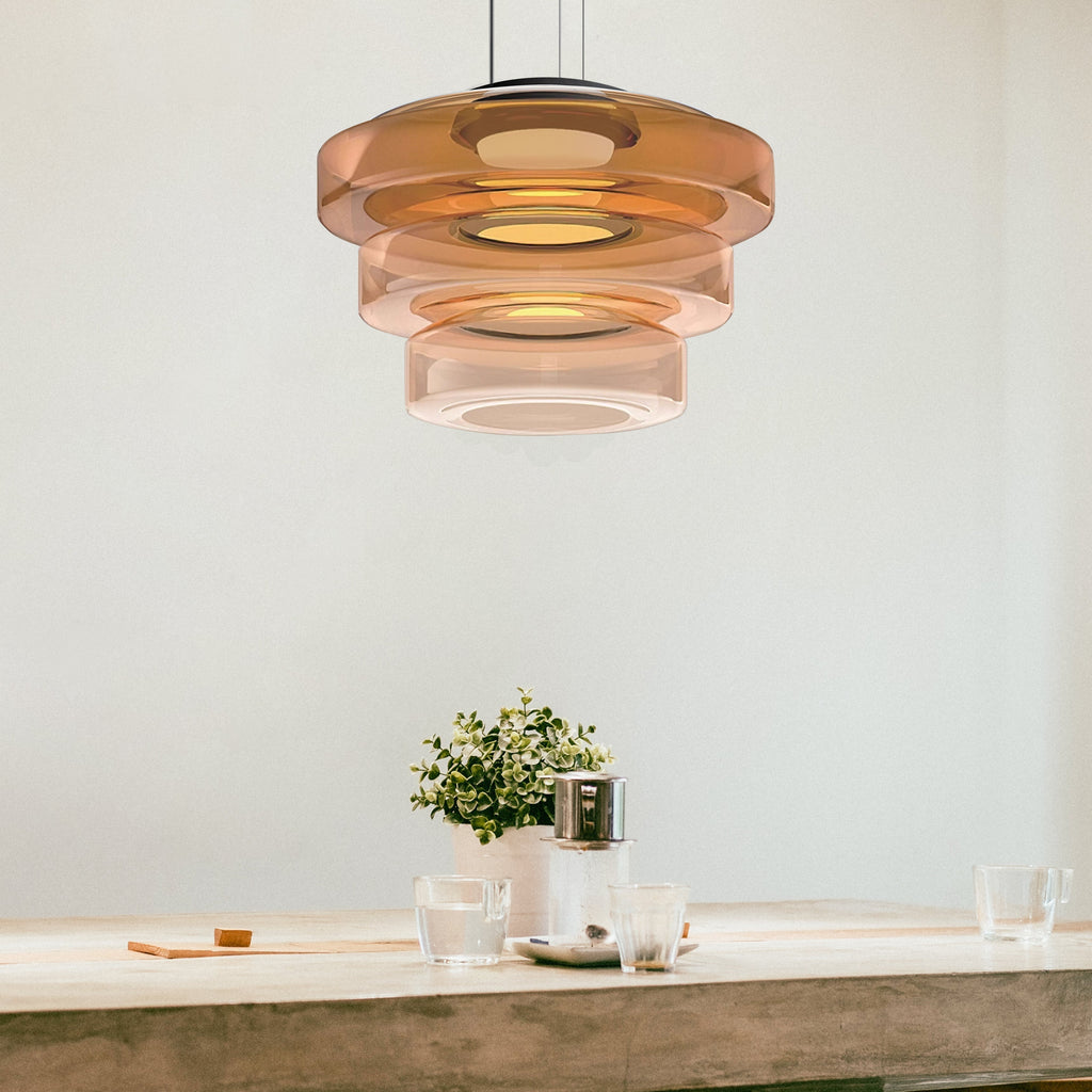 Contemporary Halo Design Ceiling Pendant for Home Interiors