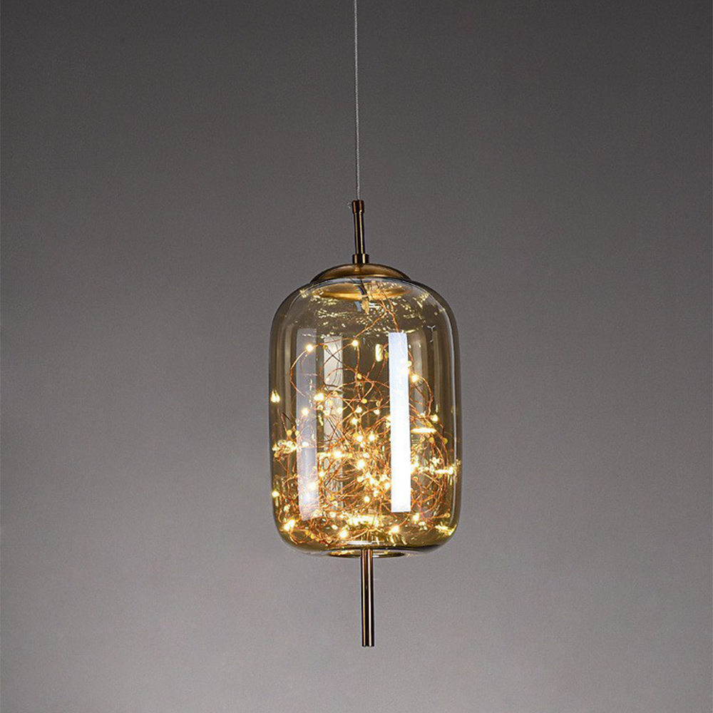 Contemporary Pendant Light LED Hanging Ceiling Fixture