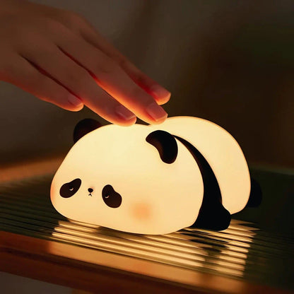 Adorable LED Night Lamp Adjustable Brightness with Sleep Timer