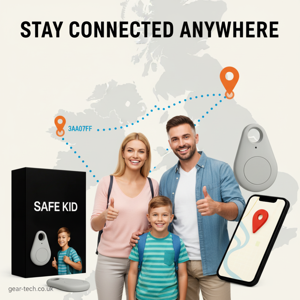 Child Location Tracker Real‑Time GPS & Waterproof Design