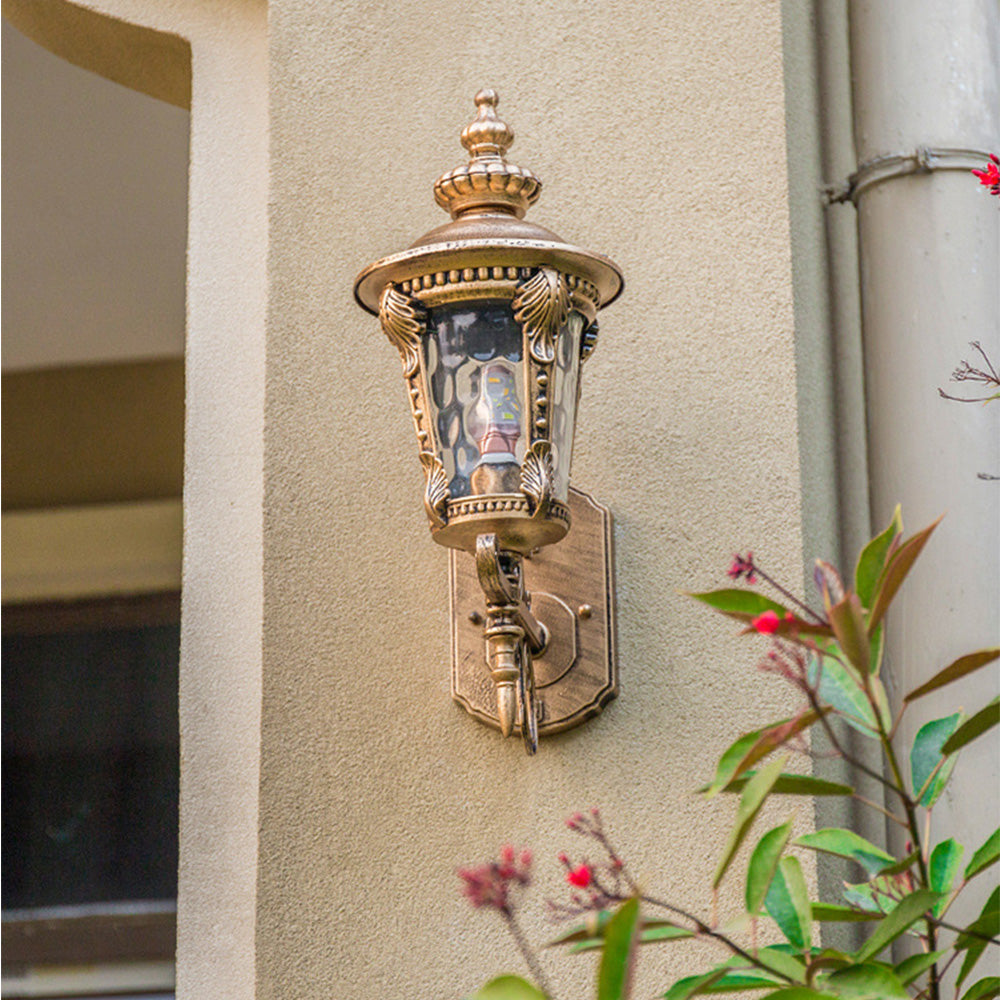 Vintage Style Outdoor Wall Light Decorative Lantern for Exterior Walls