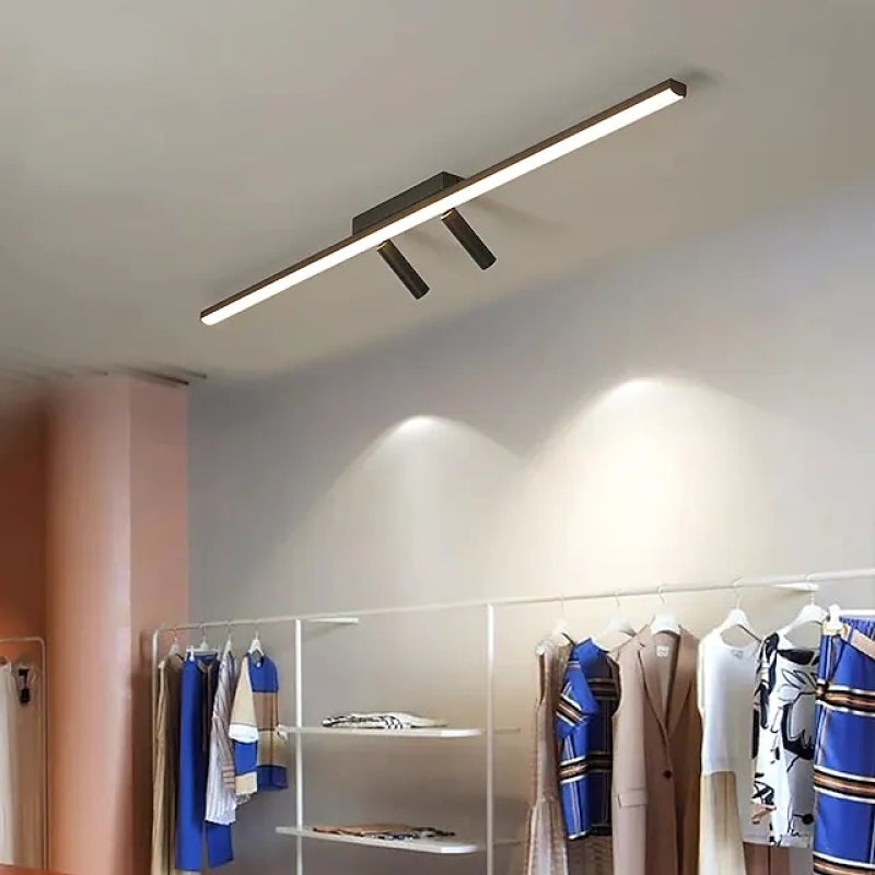 Modern LED Ceiling Light Linear Design With Directional Lighting