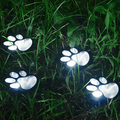 Animal Paw Pathway Light Eco‑Friendly Solar Garden Décor