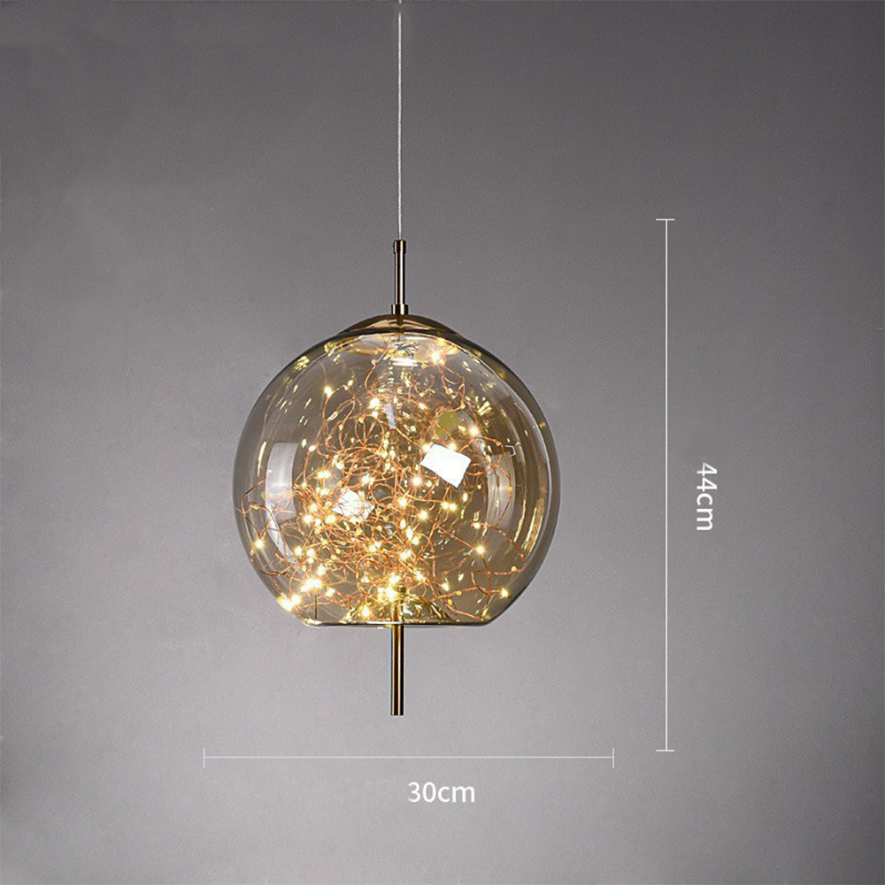 Contemporary Pendant Light LED Hanging Ceiling Fixture