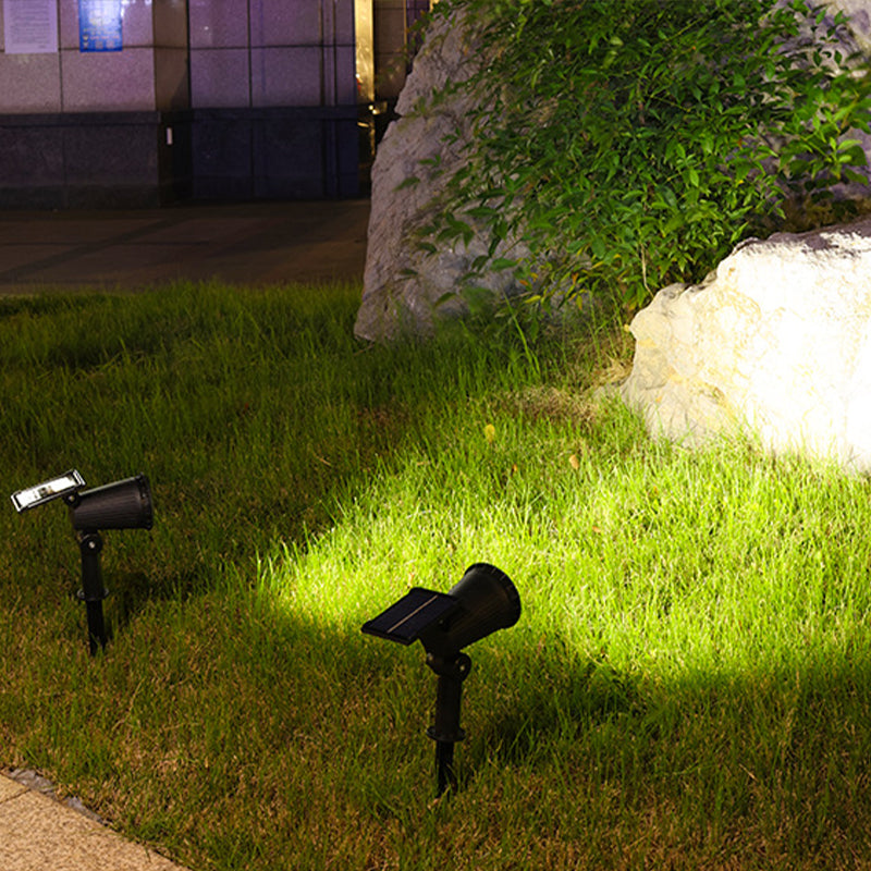 Outdoor Solar LED Garden Light Adjustable Waterproof Spotlight