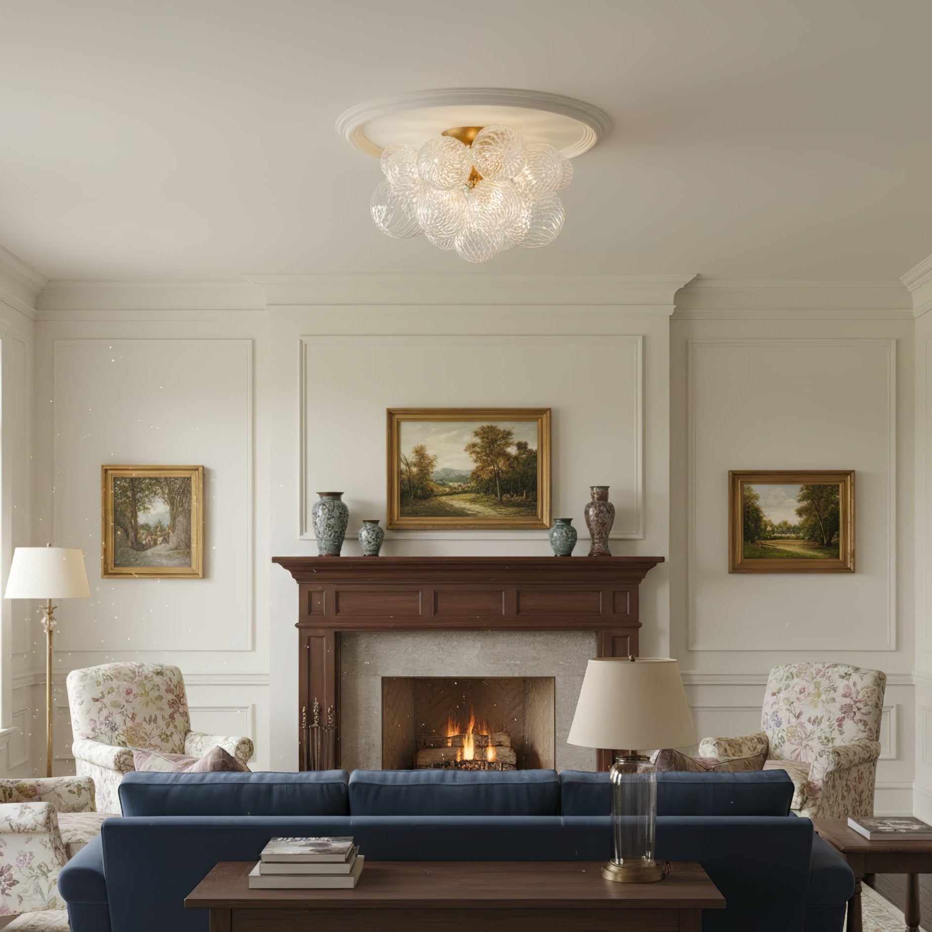 Decorative Ceiling Lights with Unique Orb Design